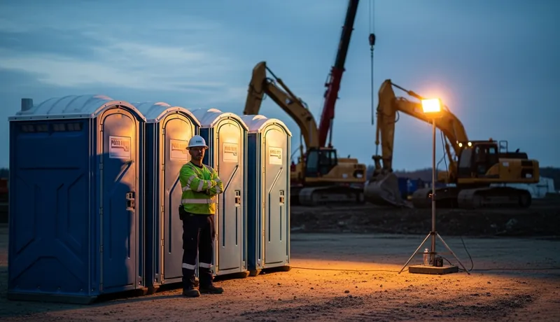 Construction Porta Potty Rentals Naperville CA